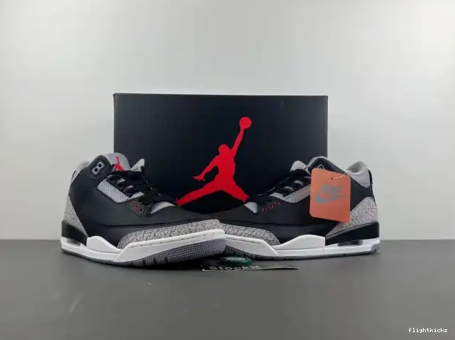 DN3707-010 3 Air Jordan Cement Black 0617